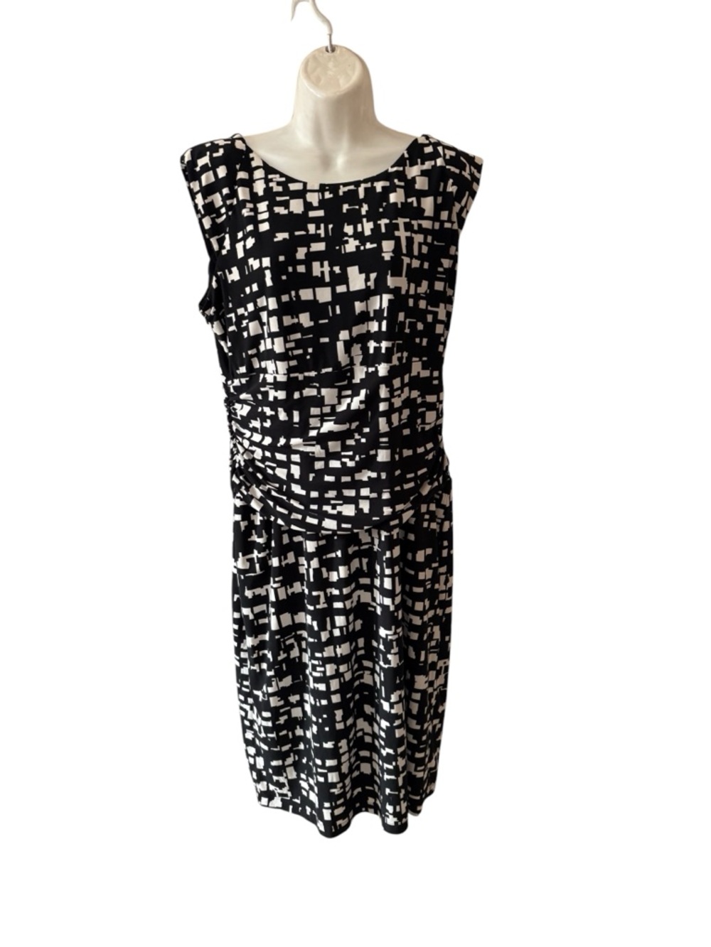 Nine West Patterned Midi Dress